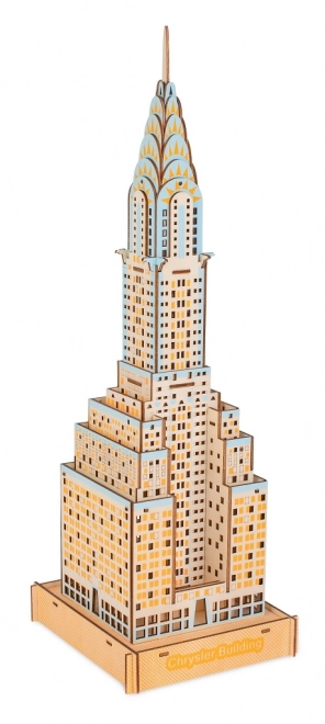 Puzzle 3D din lemn Chrysler Building