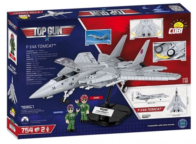 COBI 5811 TOP GUN F-14 Tomcat, 1:48, 754 p, 2 f