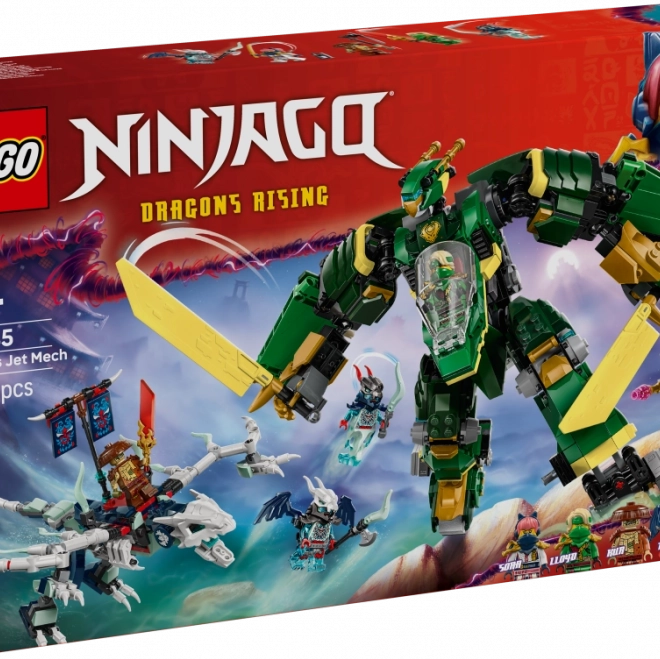Robotul cu reacție al lui Lloyd din Lego Ninjago