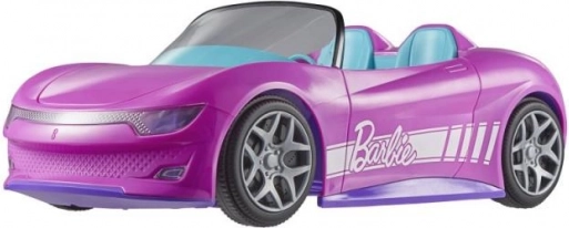 Hot Wheels RC Barbie cabrio roz jucat controlat de la distanță