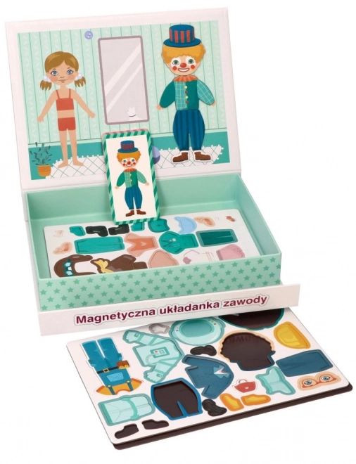 Puzzle magnetic cu meserii