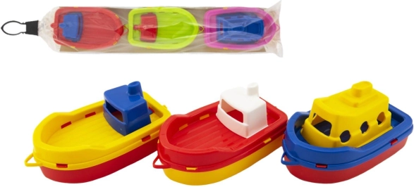 Bărcuțe din plastic pentru apă 3 buc, 14 cm