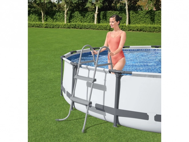 Ladder metalic Bestway pentru piscină 84 cm
