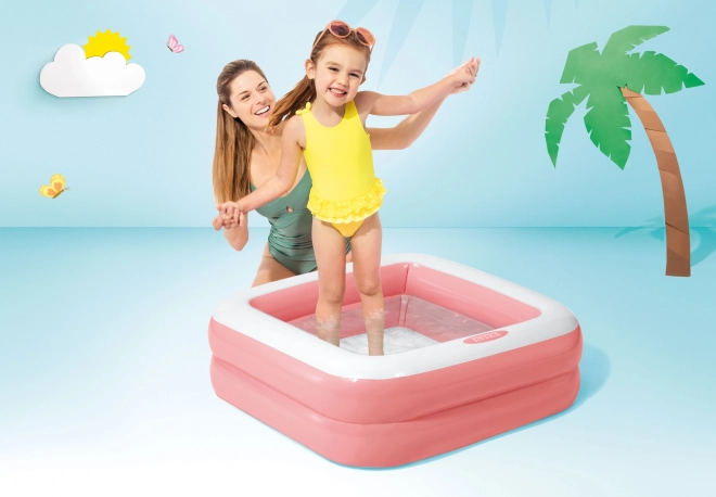 Piscină gonflabilă pentru copii roz deschis - Intex