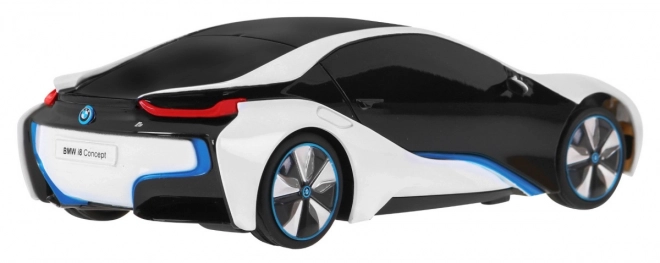 Mașină teleghidată BMW i8 Rastar albă 1:24