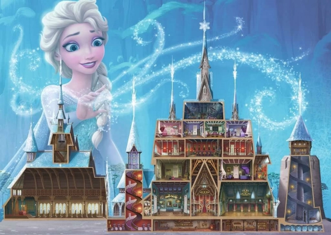 Puzzle Disney Castelul Elsa 1000 de piese