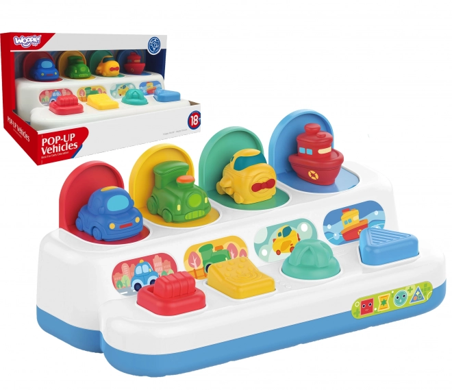 Jucărie Educațională Vehicule WOOPIE Pop-Up