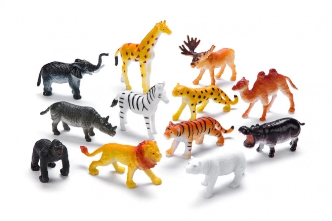 Set 12 figurine animale sălbatice Faunica