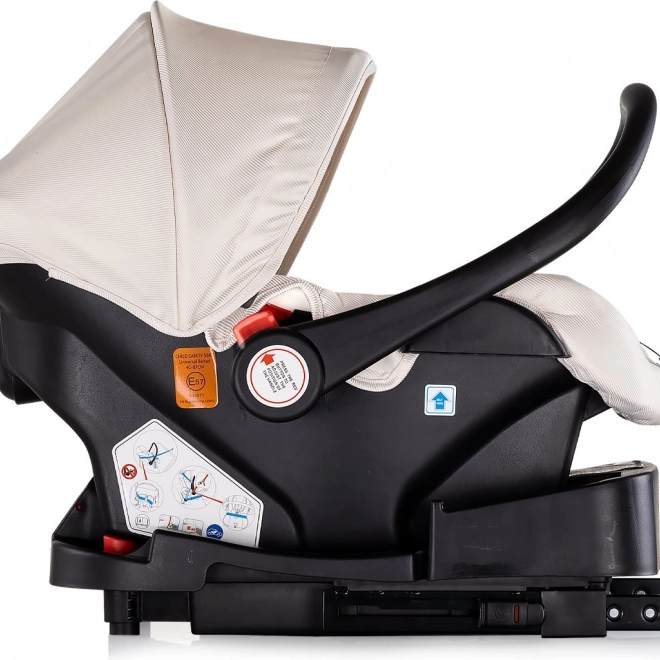 Chipolino scaun auto Aura i-Size 40-85 cm Biscotta