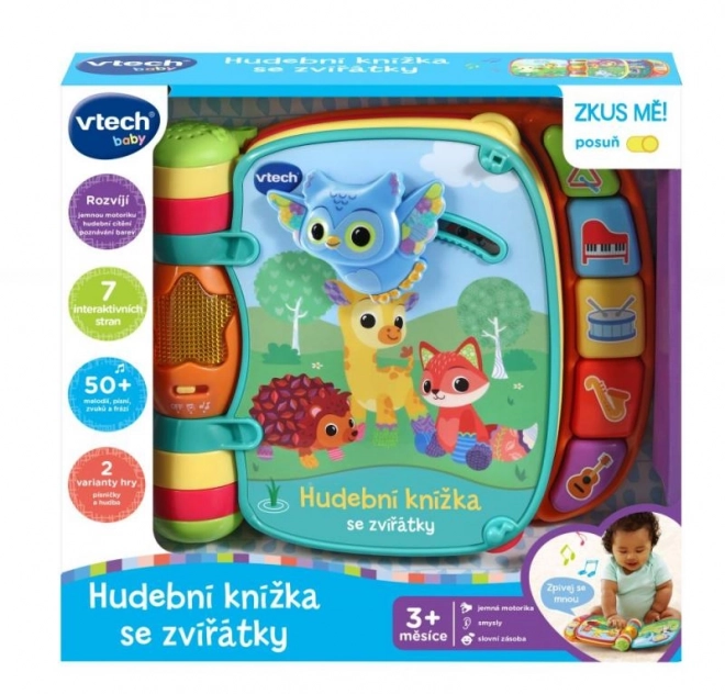 Carte muzicală VTech cu animale