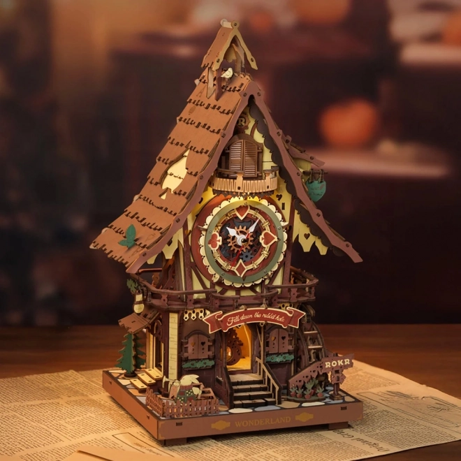 Puzzle Mecanic 3D Ceas Cucu