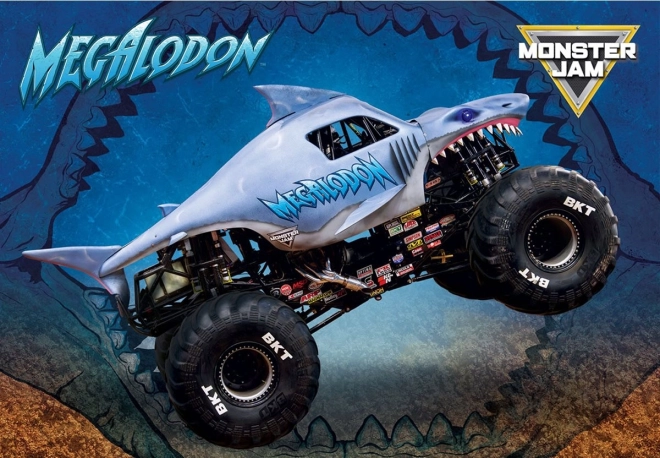 Puzzle EUROGRAPHICS în termoambalaj Megalodon Monster Jam 100 piese