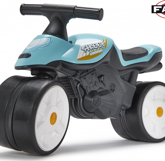 Odrăjdelo Baby Moto pentru copii, Echipa Bud Racing, albastru