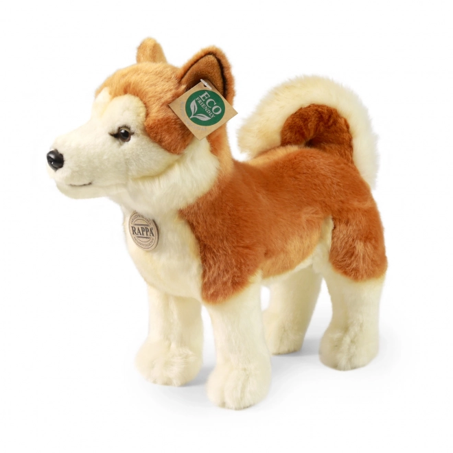Câine de pluș Akita Inu eco-friendly 30 cm