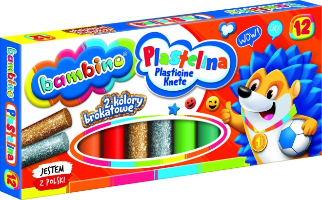 Plastilină Bambino 12 culori