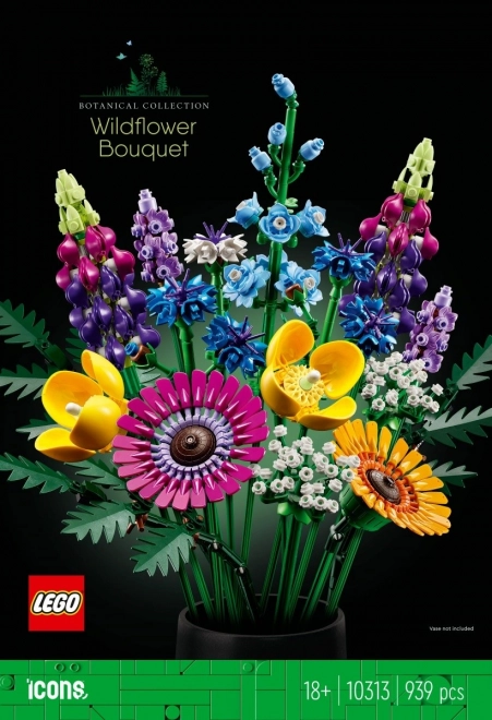 Buchet de flori sălbatice LEGO