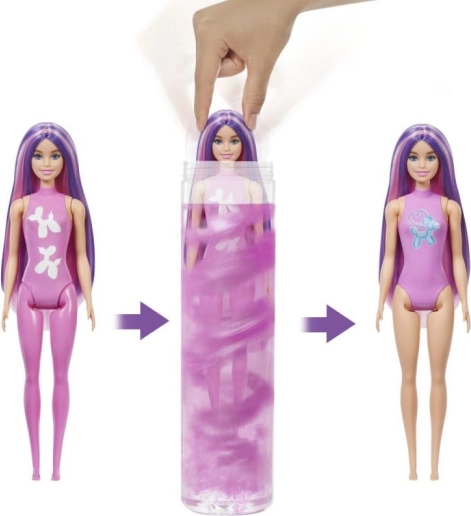 Barbie Color Reveal păpușă – animăluțe din baloane (asortiment)