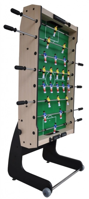 Fotbal de masă pentru copii 6+ și adulți MDF din lemn + placă pliabilă