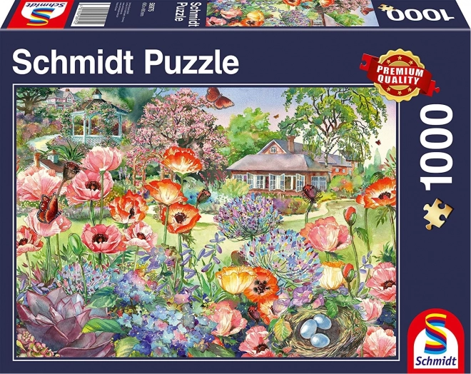 Puzzle Grădina înflorită 1000 piese