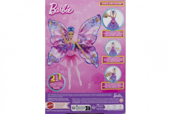 Barbie Dansatoare cu aripi de fluture