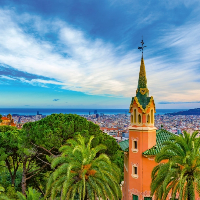 Calendar de notițe Barcelona 2026, 30 x 30 cm