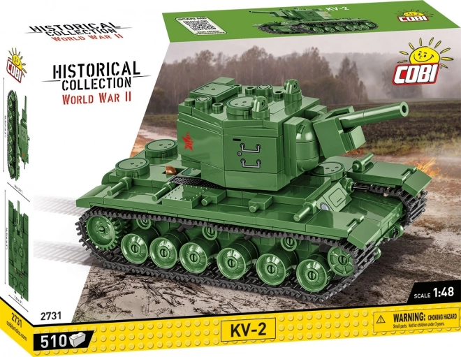 Model czołg KV-2 Colecția Istorică WWII