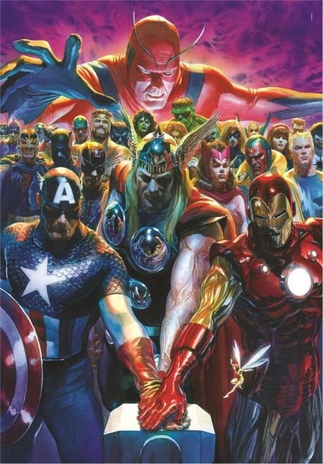 Puzzle 1000 piese Calitate înaltă, The Avengers