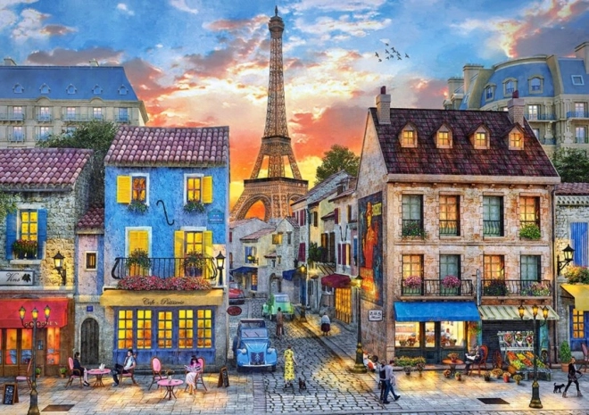 Puzzle străzile din Paris 500 de piese