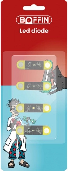 Boffin Magnetic set de LED-uri – 12 LED-uri colorate pentru experimente și proiecte