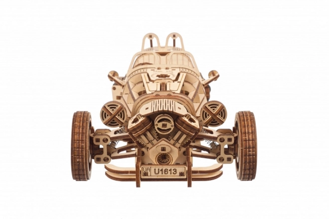 trike mecanic 3D din lemn Ugears