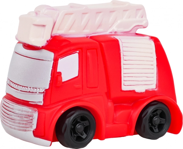 Mașinuță de pompieri moale din silicon