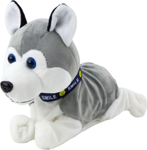 Căţel de pluș interactiv Husky