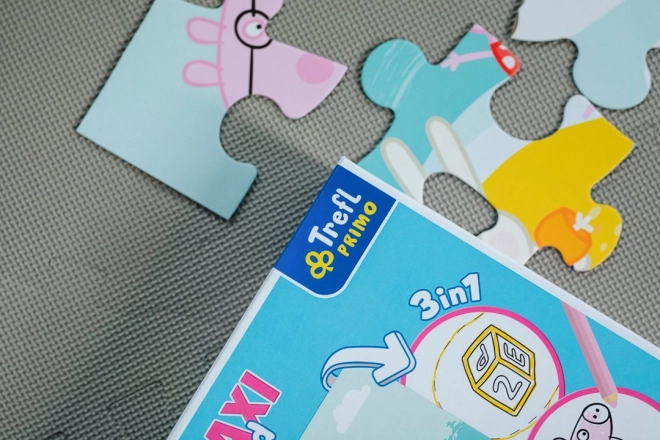 Puzzle cu două fețe Peppa Pig Super Maxi 24 bucăți