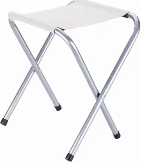 Set de camping pliabil cu masă și 4 scaune, gri