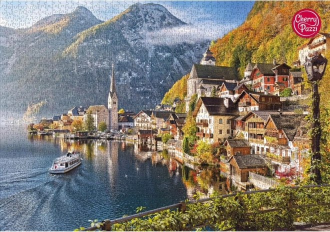 Puzzle CHERRY PAZZI Halštat în lumina dimineții 2000 piese