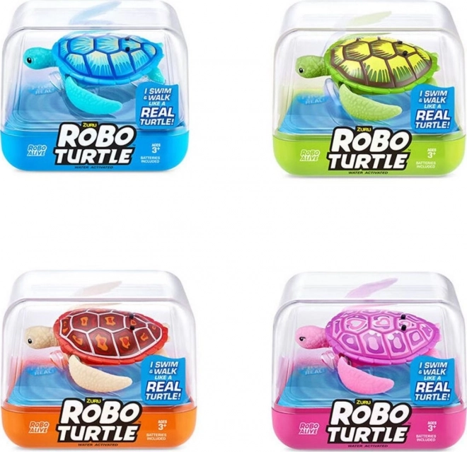 Figurina țestoasă plutitoare Robo Turtle