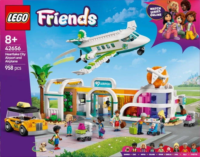Set avion și aeroport Heartlake LEGO Friends