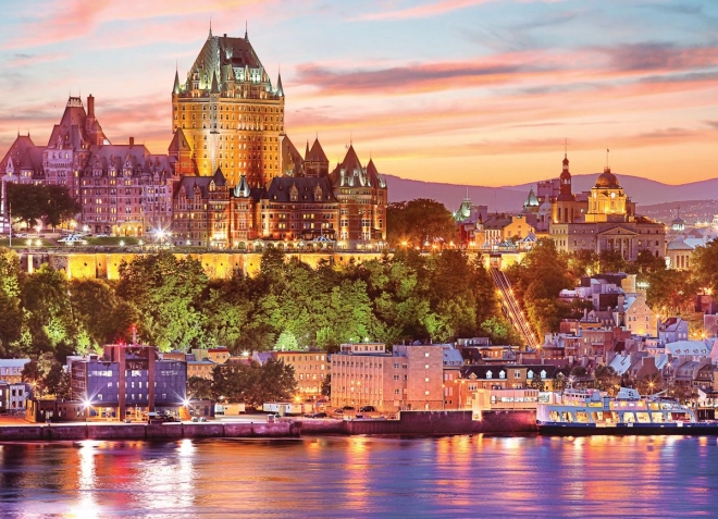 Puzzle Starý Québec Canada 1000 piese