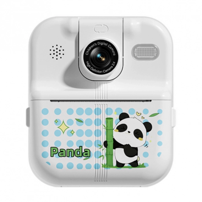 Aparat instant cu imprimantă termică Panda alb