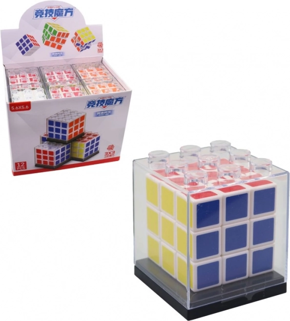 Cub de puzzle 12 buc