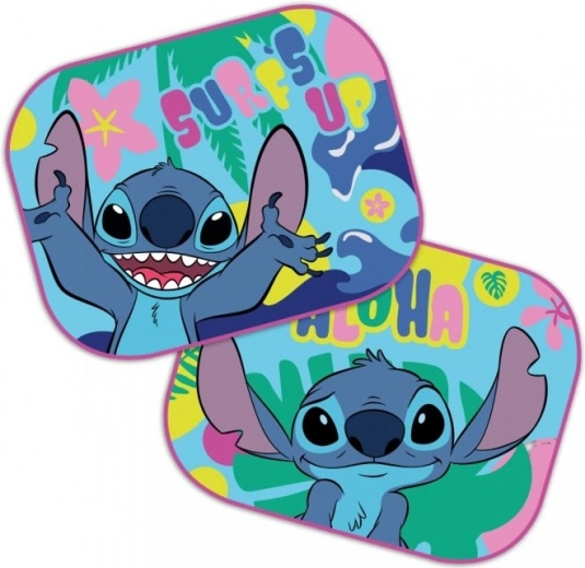 Parasolare auto cu motiv STITCH (set 2 buc)
