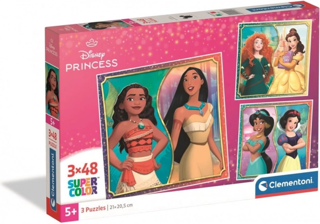 Puzzle Prințese Disney 3x48 piese