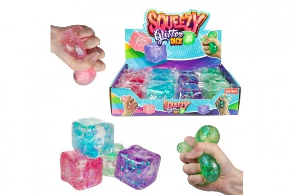 Cub antistres squeezable cu slime