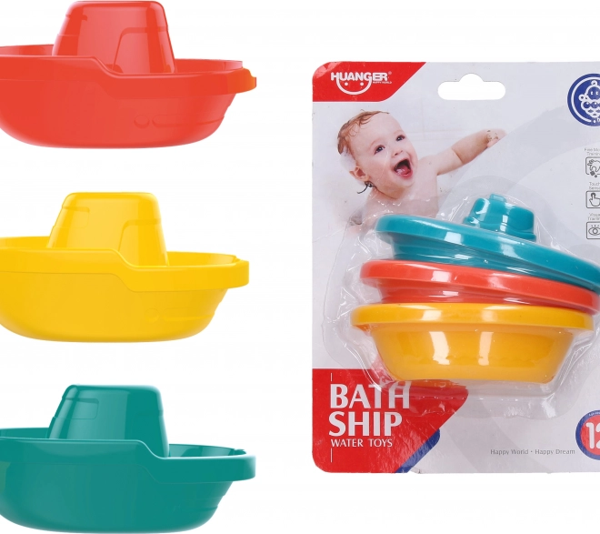 Bărcuțe pentru baie – set 3 buc
