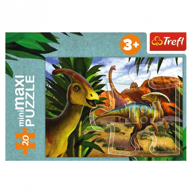 Puzzle Trefl dinozauri: Tyrannosaurus Rex