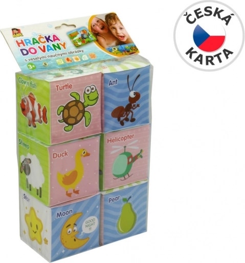 Cuburi din spumă pentru apă 7 × 7 × 7 cm