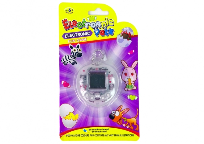 Joc Electronic Tamagotchi Animal de Companie Alb