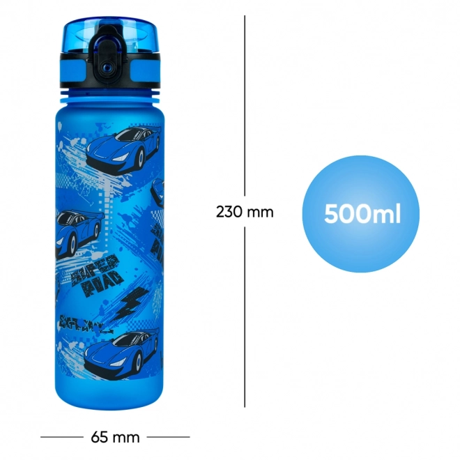 Sticlă de băut tritan Baagl Cars 500 ml