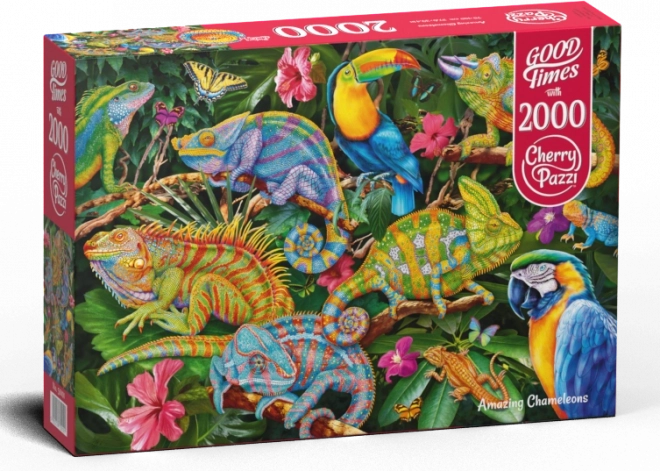 Puzzle uimitorii cameleoni 2000 piese