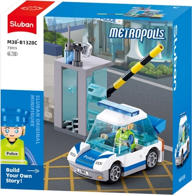 Sluban Metropolis mașină de poliție